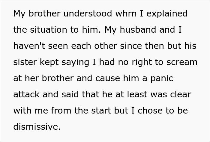 “AITA For Losing It On My Husband For Lying About An Emergency To Get Me To Leave My Brother’s Wedding Early?” “AITA For Losing It On My Husband For Lying About An Emergency To Get Me To Leave My Brother’s Wedding Early?”