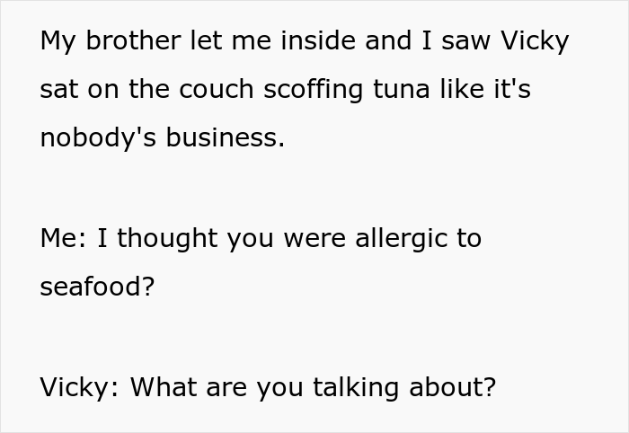 &ldquo;AITA For Leaving After I Found Out My SIL Was Lying About Her Food Allergy?&rdquo;