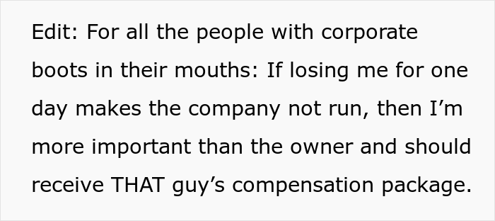 Person Explains Why He Stopped Telling Bosses Why He Needs A Day Off And Why There's Nothing They Can Do About It