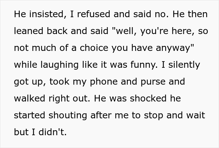 Woman Slammed For Walking Out On Boyfriend And His Parents After She Refused To Finance Their Restaurant Meals