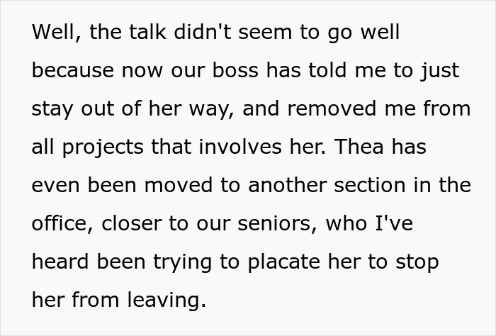 26 Y.O. Woman Reports Her Coworker To HR For Creating "An Overly Hostile Work Environment," Folks Online Call Her The Jerk