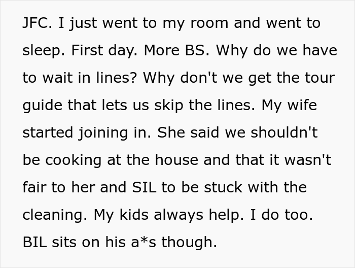 Man Didn't Even Have A Clue His In-Laws Were So Greedy And Entitled Before He Took Them To Disneyland For Free, So He Just Leaves