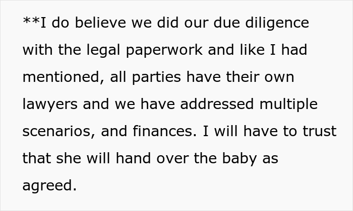 Woman Asks &ldquo;AITA For Regretting Our Decision To Let Sister-In-Law Carry Our Child?&rdquo; As She's Becoming Very Intrusive