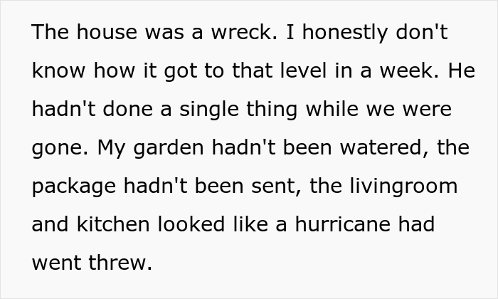 "I Couldn't Believe My Eyes": Woman Returns Home To A Wrecked House, Moves Into Hotel Until Husband Cleans His Mess