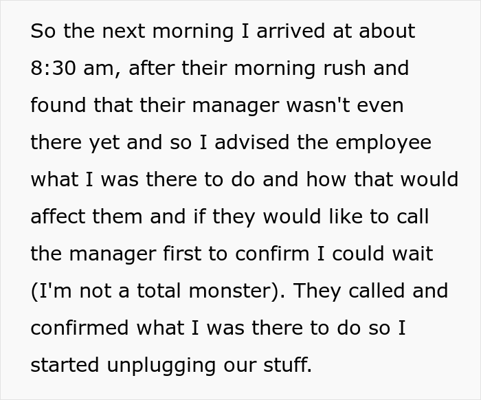 Stuck-Up Cafe Owner Messes With A Sale Systems Vendor And Loses, Regrets His Words After They Come In And Pack Everything Up