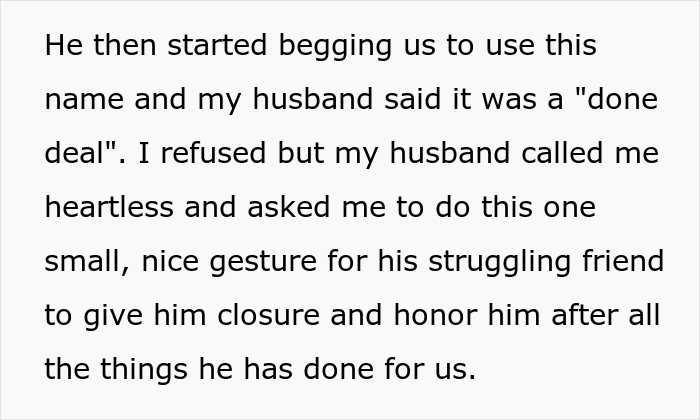 Woman Chooses To Die On The Hill Of Not Allowing Her Husband’s Infertile Friend To Give Her Child A Name He Likes Woman Chooses To Die On The Hill Of Not Allowing Her Husband’s Infertile Friend To Give Her Child A Name He Likes