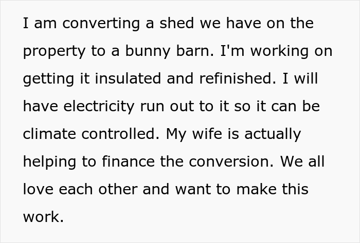 “Am I The Jerk For Making My Daughter Move Her Pet Rabbit Outside Due To My Stepson’s Allergies?” “Am I The Jerk For Making My Daughter Move Her Pet Rabbit Outside Due To My Stepson’s Allergies?”