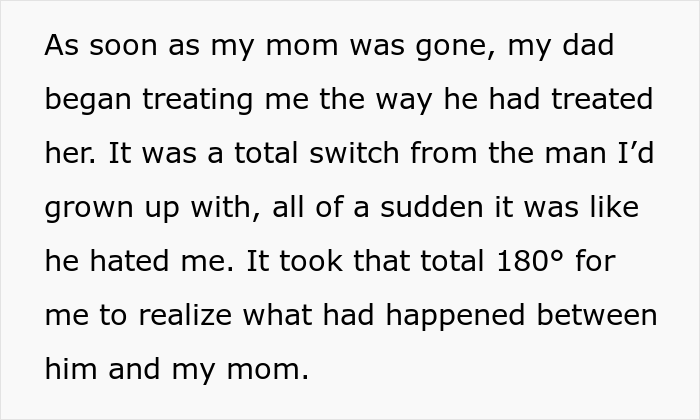 Woman Moves Out The Night She Turns 18 Because She Can’t Stand Her Dad As She Realized Her Parents Divorced Because He Was So Mean To Her Woman Moves Out The Night She Turns 18 Because She Can’t Stand Her Dad As She Realized Her Parents Divorced Because He Was So Mean To Her
