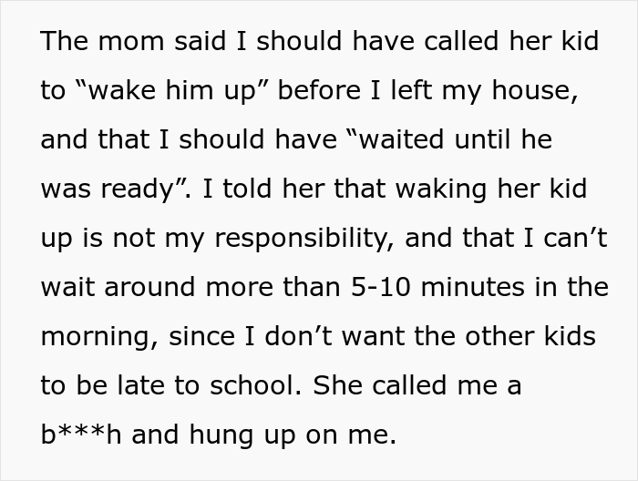 &ldquo;AITA For Leaving A Carpool Kid Behind And Getting Him Kicked Out Of The Carpool?&rdquo;