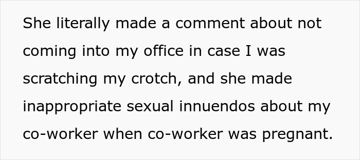 Employee Has Had Enough After Annoying HR Lady Kept Pestering Her About Silly Things And Touching Her