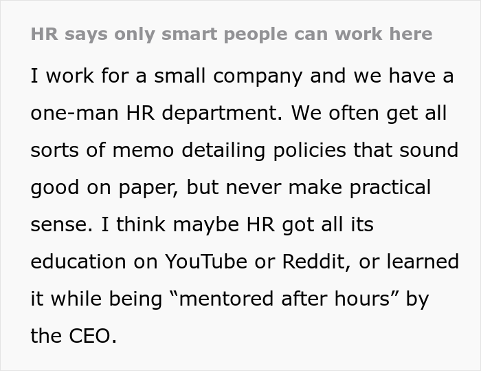 HR Makes Employees Take A Skill Test Designed For New Hires, They Maliciously Comply, HR Ends Up Scoring The Lowest