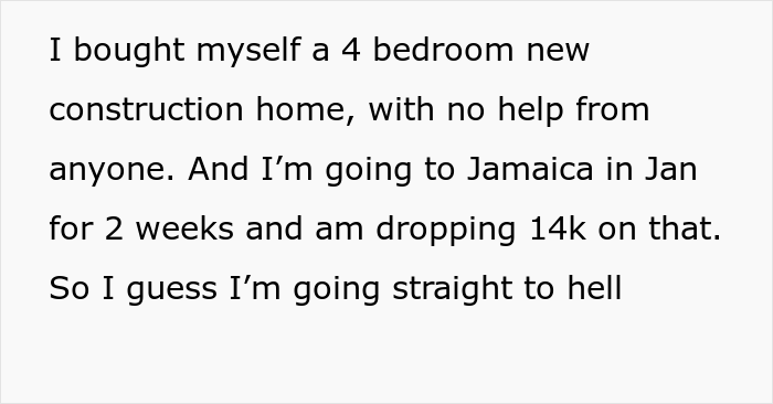 Mother Freaks Out After Finding Out How Much Her Childfree Cousin Spent On A Vacation, Calls Her 'Disgusting'