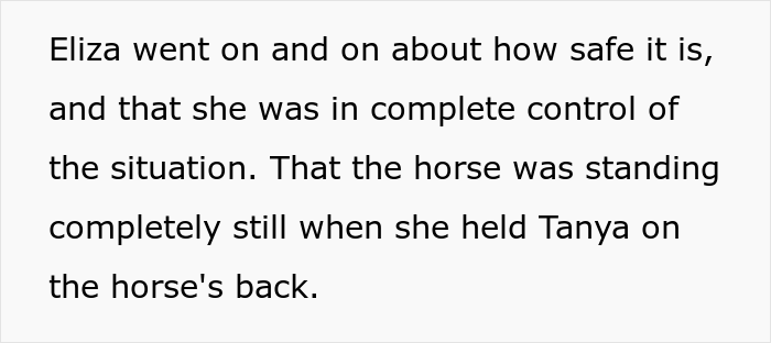 Mom Online Asks If She Was Too Harsh To Her Friend After She Confessed Taking Her 4 Y.O. Daughter To See Horses Mom Online Asks If She Was Too Harsh To Her Friend After She Confessed Taking Her 4 Y.O. Daughter To See Horses