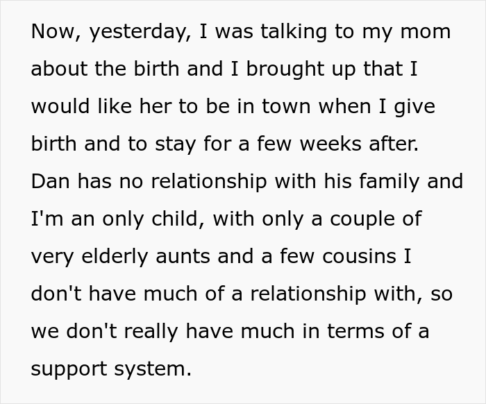 Pregnant Woman Asks For Parents&rsquo; Help For A Few Weeks, Refuses To Let Them Stay At Her House Because She Wants Privacy