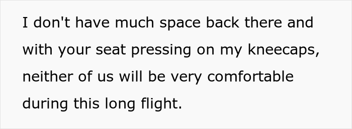A Tall Passenger Asks Woman To Raise Her Seat Because It&rsquo;s Pressing Their Knees, Woman Refuses, Plane Drama Ensues