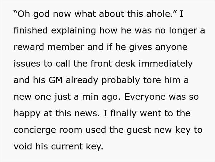 Entitled Guest Makes Staff Cry So This Employee Gets Pro Revenge On Him, Using The Company Rules To His Advantage