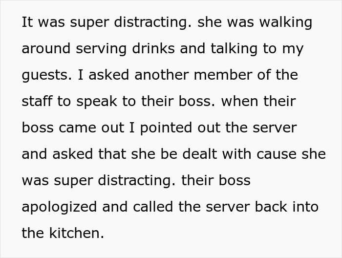 "AITA For Kicking A Server Out Of My Wedding?" "AITA For Kicking A Server Out Of My Wedding?"