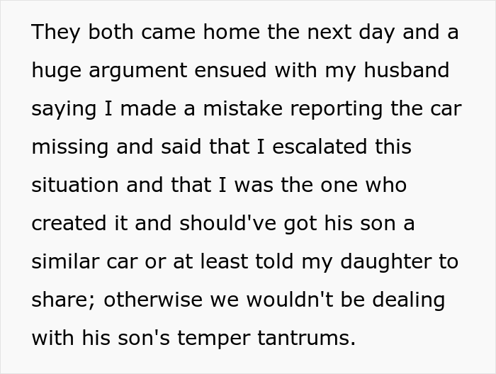 &ldquo;My Husband Blew Up At Me&rdquo;: Woman Wonders If She&rsquo;s Wrong To Have Called The Police On Her Stepson, Who Stole Her Daughter&rsquo;s Car