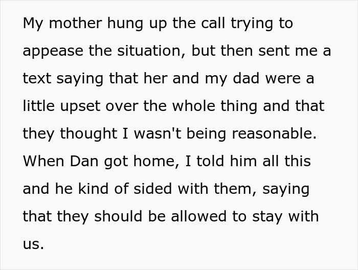 Pregnant Woman Asks For Parents&rsquo; Help For A Few Weeks, Refuses To Let Them Stay At Her House Because She Wants Privacy