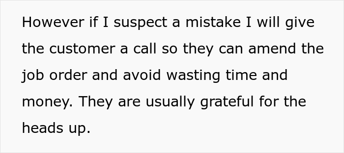 "This Lady Starts Berating Me": Employee Gives Up On Trying To Warn Customer Of Her Mistake And Just Maliciously Complies