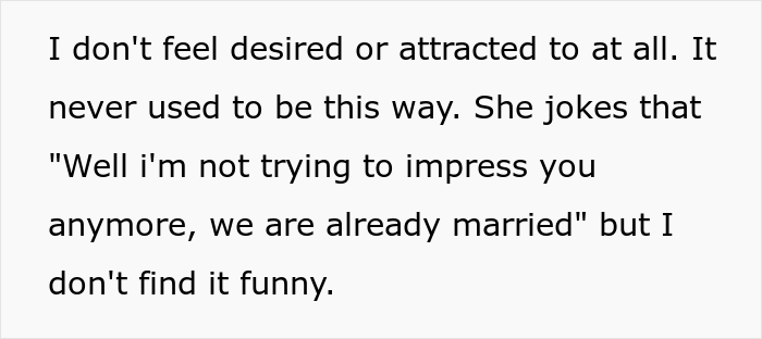 "Wife Will Not Put Out. At All": Husband Wonders If He's A Jerk For Telling Wife He'll 'Get Some' Elsewhere