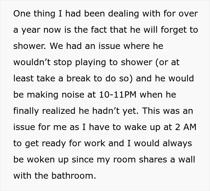 Mom Has Enough Of Her Son Forgetting To Shower And Just Stops Reminding Him, Asks If She Was A Jerk After He Got Humiliated