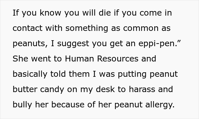 "Am I The Jerk For 'Not Respecting' My Coworker&rsquo;s Peanut Allergy?"