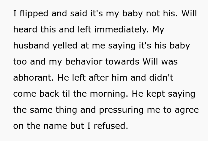Woman Chooses To Die On The Hill Of Not Allowing Her Husband’s Infertile Friend To Give Her Child A Name He Likes Woman Chooses To Die On The Hill Of Not Allowing Her Husband’s Infertile Friend To Give Her Child A Name He Likes