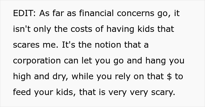 Guy Reveals He&rsquo;s Afraid To Have Kids In Today&rsquo;s Economy, People Chime In With Personal Stories