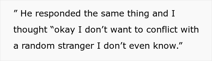 Stranger Sits Right Next To This Man When The Tram Is Almost Empty, The Man Confronts Them About It Stranger Sits Right Next To This Man When The Tram Is Almost Empty, The Man Confronts Them About It