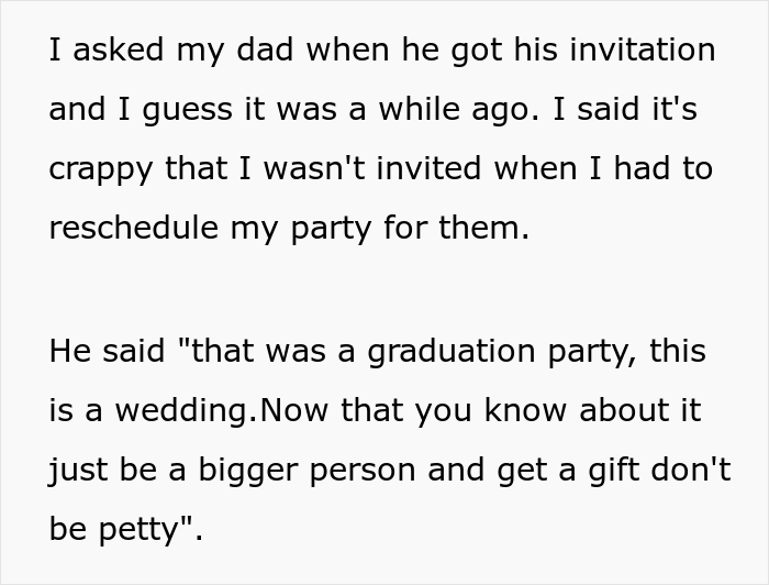 "Would I Be The [Jerk] For Not Sending A Gift For A Wedding I Wasn't Invited To?"
