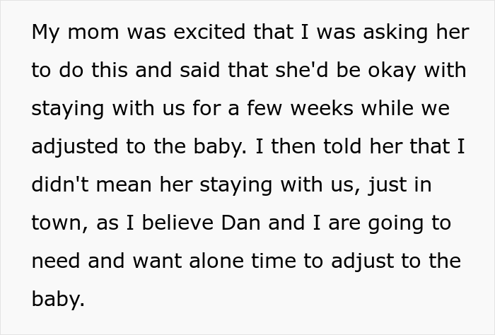 Pregnant Woman Asks For Parents&rsquo; Help For A Few Weeks, Refuses To Let Them Stay At Her House Because She Wants Privacy