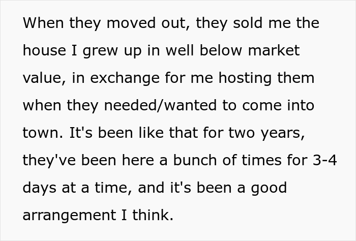 Pregnant Woman Asks For Parents&rsquo; Help For A Few Weeks, Refuses To Let Them Stay At Her House Because She Wants Privacy