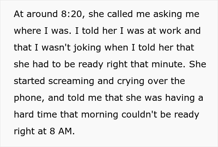 &lsquo;Chronically Late&rsquo; Woman Has An Important Appointment, Her Friend Who Was Supposed To Get Her There Leaves When She&rsquo;s Late