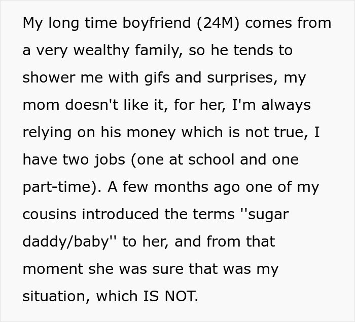&ldquo;It&rsquo;s Not The Same&rdquo;: Mom Livid Daughter Called Her A &ldquo;Sugar Baby&rdquo; Despite Showing The Same Behaviors Herself