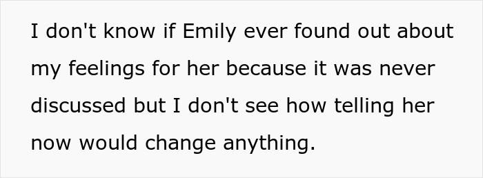 Man Slammed For Being Bitter Years After Brother Married His Childhood Crush