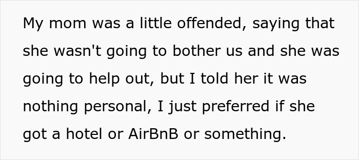 Pregnant Woman Asks For Parents&rsquo; Help For A Few Weeks, Refuses To Let Them Stay At Her House Because She Wants Privacy