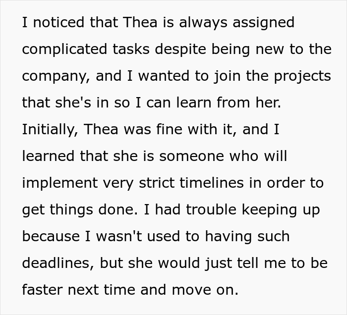 26 Y.O. Woman Reports Her Coworker To HR For Creating "An Overly Hostile Work Environment," Folks Online Call Her The Jerk