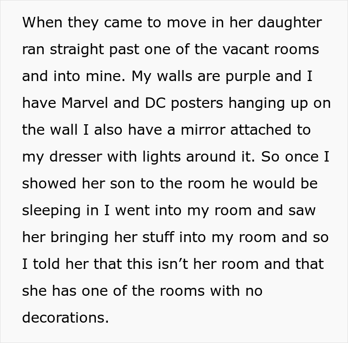 &ldquo;AITA For Telling My Stepmom That I Won&rsquo;t Give Up My Room So Her Daughter Can Have It?&rdquo;