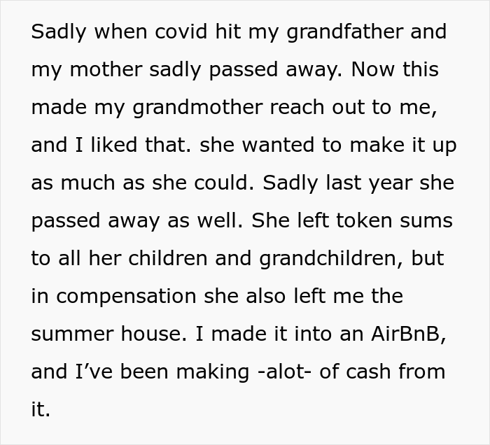 Gay Woman Inherits Summer House, Causes Uproar By Not Letting Her Conservative Family Use It For Free For Weddings