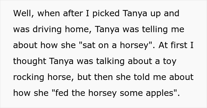 Mom Online Asks If She Was Too Harsh To Her Friend After She Confessed Taking Her 4 Y.O. Daughter To See Horses Mom Online Asks If She Was Too Harsh To Her Friend After She Confessed Taking Her 4 Y.O. Daughter To See Horses