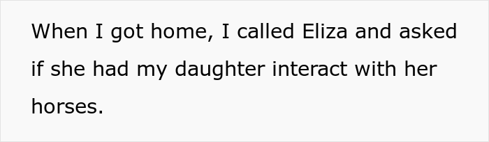 Mom Online Asks If She Was Too Harsh To Her Friend After She Confessed Taking Her 4 Y.O. Daughter To See Horses Mom Online Asks If She Was Too Harsh To Her Friend After She Confessed Taking Her 4 Y.O. Daughter To See Horses