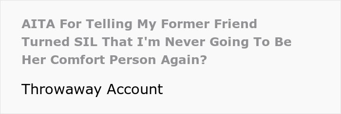 Man Slammed For Being Bitter Years After Brother Married His Childhood Crush