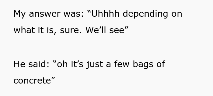 Family Drama Ensues After Brother Refused To Lend His Sibling His New Truck To Transport 3,000 Lb. Of Concrete