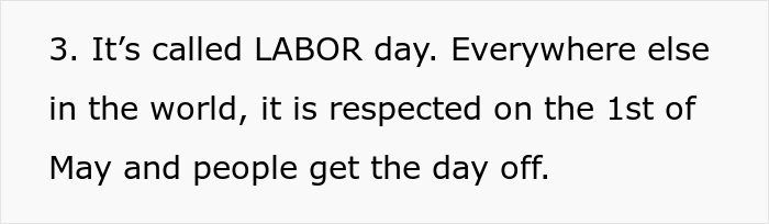 Person Asks The Internet "Can Someone Tell Me Why I&rsquo;m Working On Labor Day?" And People Chime In