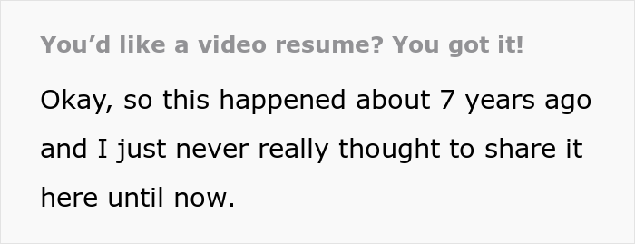 Employer Wants A Video Resume For A Low-Salary Job, Applicant Makes Comedy Sketch Instead And Goes Viral