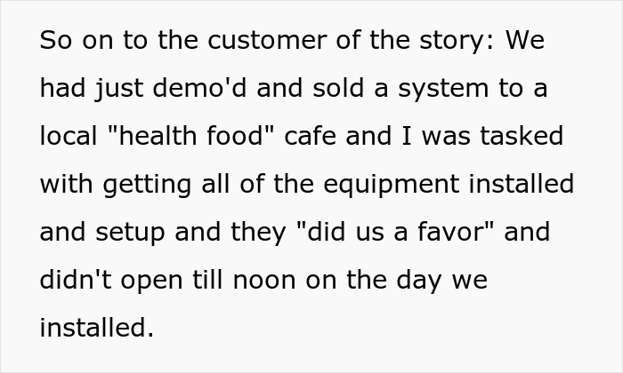 Stuck-Up Cafe Owner Messes With A Sale Systems Vendor And Loses, Regrets His Words After They Come In And Pack Everything Up