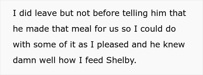 Guy Prepares Dinner For His Girlfriend, Gets Mad When She Decides To Feed Her Dog The Leftovers And Asks Her To Leave