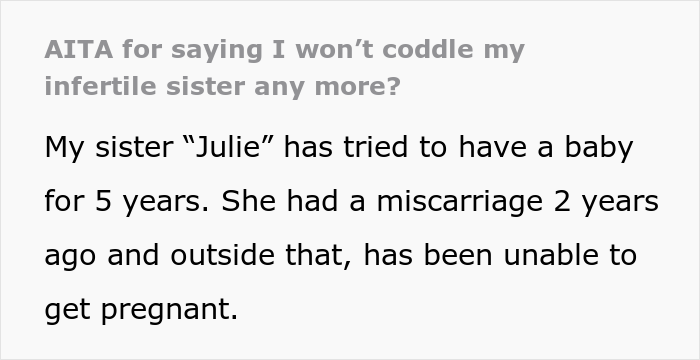 &ldquo;I&rsquo;m Not Coddling Her Anymore&rdquo;: After Years Of Walking On Eggshells Around Her Childless Sister, This Mother Stands Up For Her Son
