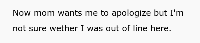 “AITA For Telling My Brother’s Fiancée That The Reason She Couldn’t Get A Degree Was Because Of Her Choice To Be A Mom?” “AITA For Telling My Brother’s Fiancée That The Reason She Couldn’t Get A Degree Was Because Of Her Choice To Be A Mom?”